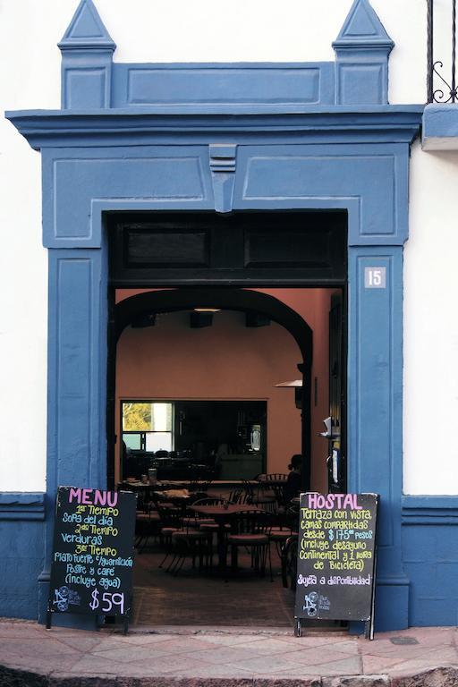 Hostel Blue Bicycle House Querétaro Exteriér fotografie